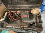 Metabo Khe 55 Corded Hammer Drill 1050W With Handle Hard Case. Fixed Price $90.00.