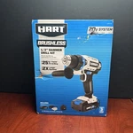 Hart HPHD25B 20-VOLT Brushless 1/2 Inch Hammer Drill Kit (9521) New. Fixed Price $74.99.