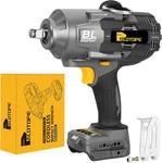 1/2" 1623FT-LBS Cordless Impact Gun Compatible With Dewalt Battery, 2200NM Brush. Fixed Price $153.23.
