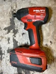 Hilti 22-VOLT Lithium-ion 1/4 Hex Cordless Sid 4-A22 Impact Driver W/battery. Fixed Price $129.99.