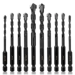 Ubesths 10PCS Masonry Drill Kit For Concrete, Stone, Carbide S.... Fixed Price $34.36.