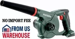 Metabo Ag (602242850) 18V Cordless Blower, Body Only Without Battery Pack,. Fixed Price $109.00.