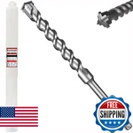 Keewaki 1-1/8" 15" Sds Max Cross-tip Rotary Hammer Drill Bit Upgraded Heat-t. Fixed Price $66.80.