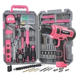 Hi-spec Pink Tool With 8V Drill Set. Complete Cordless & Rechargeable Usb.... Fixed Price $70.02.