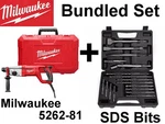 New Milwaukee 5262-81 Sds Plus Rotary Hammer Chisel Drill Bits Kit Set 5262-21. Fixed Price $199.99.