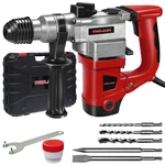 1" Sds Plus Electric Rotary Hammer Drill Chisel Flat Bits Variable Speed Case. Fixed Price $86.99.