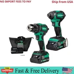 Metabo Hpt 18V Multivolt Cordless Brushless Driver Drill & Impact Combo K. Fixed Price $199.00.