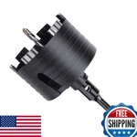 110MM Dry Diamond Core Drill Bit With Sds Plus Adapter For Concrete. Fixed Price $84.06.