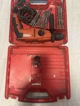 Hilti Te Corded Hammer Drill W/ Red Carry Case & Bit Set, 1/2" Mpn. Fixed Price $150.00.