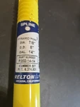 7/8" X 14" Long Relton Multiple Cutter Pyramid Point Hammer Bits W/ Spline Shank. Fixed Price $72.00.