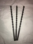 Qty 3 Sds Rotary Hammer Drill Bits 1/2" X 10 1/4" Fit Hilti Bosch Dewalt Mikita. Fixed Price $15.55.