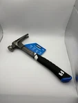 Hart 20 Oz Steel Claw Hammer, 13 In Rubber Grip Handle, Black/gray/blue. Fixed Price $19.99.