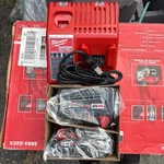 Milwaukee M18 2893-22CX Hammer Drill And Impact Driver Tool Kit Red. Fixed Price $215.00.