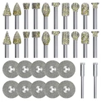 Grinding Burr Bit Set,diamond Drill For Rotary Polishing Tool,.... Fixed Price $15.87.