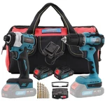 Cordless Drill And Impact Driver, Electric Combo Kit .... Fixed Price $134.25.