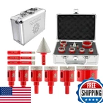 Diamond Core Drill Bits Set - Focstol 10PCS 6/8/10/20/25/28/32/35/50MM35MM. Fixed Price $126.86.