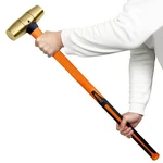 Wedo 6LB Brass Mallet Hammer Non Sparking Fiberglass Handle Durable Tools. Fixed Price $151.09.