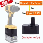 Adapter Fits For Ryobi 18V Li-ion Battery Dewalt Ni-cd Cordless Tools. Fixed Price $20.42.