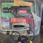 Hyper Tough 5-AMP 3/8" Corded Drill Black/red 3000 Rpm Lightweight Compact Used. Fixed Price $12.00.