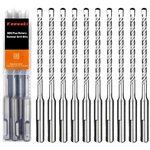 Sds Plus Rotary Hammer Drill Bit Set 10-PIECE 3/16" X Concrete Masonry. Fixed Price $29.73.