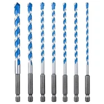 Concrete Drill Bit Set 7 Pcs, Masonry 5/32"-3/8", Shockproof.... Fixed Price $17.58.