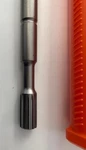 Hawera 94105 1-3/4" X 18" 24" Spline Shank Rotary Hammer Auger Drill Bit Germa. Fixed Price $75.00.