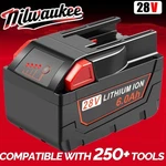 6.0AH Lithium-ion Battery For Milwaukee M28 V28 48-11-2830 48-11-2850 Us. Fixed Price $39.00.