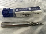 Conical Tool Company E-204C 5.0 Carbide Tapered End Mill 3 Flute X 1/8'' Tip. Fixed Price $53.99.