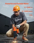 20V Brushless Cordless Hammer Drill, 5300 Bpm. Fixed Price $113.81.