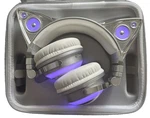 Brookstone Ariana Grande Wireless Cat Blue Tooth Headphones 320538 Ltd Ed.. Fixed Price $125.00.