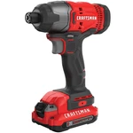 Craftsman V20* Cordless 1/4-IN Impact Driver Kit (2 Batteries) CMCF800C2. Fixed Price $159.99.