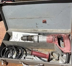Milwaukee Heavy Duty Hammer-drill Corded Electric With Metal Carrying Case. Fixed Price $125.00.
