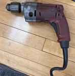 Milwaukee 3/8" 500W Magnum Hole-shoooter Rotary Hammer Drill 0224-1 No Case. Fixed Price $27.50.