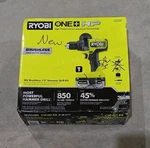 Ryobi PBLHM102K1 18V Brushless 1/2"INCH Hammer Drill Kit With Bag - Tool Only. Fixed Price $89.99.