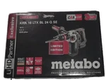 Metabo 18V 3 Mode Rotary Hammer Drill Kha Ltx Bl 24 Se Limited Edition Skin. Fixed Price $359.24.