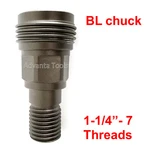 Hilti Core Drill Adapter Convert Bl Chuck To Bs (1-1/4 -7) Male Threads. Fixed Price $66.00.