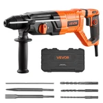 Vevor Rotary Hammer Drill 1-1/8 In Sds-plus For Concrete Masonry. Fixed Price $65.99.