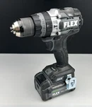 Flex FX1271T 24V 1/2" 2-SPEED Hammer Drill W/turbo Mode W/5.0 Amp Battery. Fixed Price $159.95.