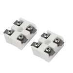 Uxcell Ceramics Terminal Blocks High Temp Porcelain Connectors 2 Way.... Fixed Price $15.36.