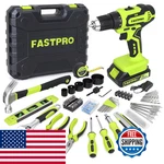Fastpro 177-PIECE 20V Cordless Drill Driver And Home Tool Set Household. Fixed Price $143.10.
