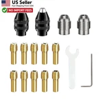 16PCS Drill Chuck Collet Set For Dremel 0.8-3.2MM Replacement Adapter From Usa. Fixed Price $11.88.