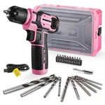 Workpro 8V Cordless Power Drill Set 2.0AH Electric Screwdriver Kits. Fixed Price $35.99.