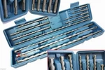 11 Pcs 18" Long Sds Concrete Drill Bit Set #93218 Fits Hilti, Bosch, Plus. Fixed Price $43.98.