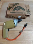 Vintage Black & Decker 3/8" Drill NO.7104 Type Corded Electric Tool Usa Works. Fixed Price $26.99.