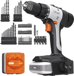 20V Cordless Drill Driver Set, Electric Power With Variable Speed Settin. Fixed Price $119.99.