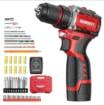 Saiworty 20V Cordless Drill Set Power With Battery & Chargerelectri.... Fixed Price $69.00.