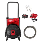 Milwaukee 2817A-21 M18 Drum Machine W/ 3/8" Cable. Fixed Price $699.00.