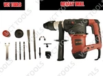 Vct 1.5" Sds Plus Electric Rotary Hammer Drill Demolition Speed W/case 14A 1500W. Fixed Price $99.95.