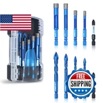 Diamond Drill Bits Set 10PCS Glass Ceramic Tile Quick Change Hex Shan. Fixed Price $40.32.