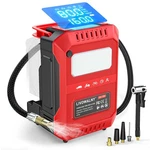 Cordless Air Compressor 160PSI Led Digital Gauge Milwaukee 18V Battery Faster. Fixed Price $89.99.